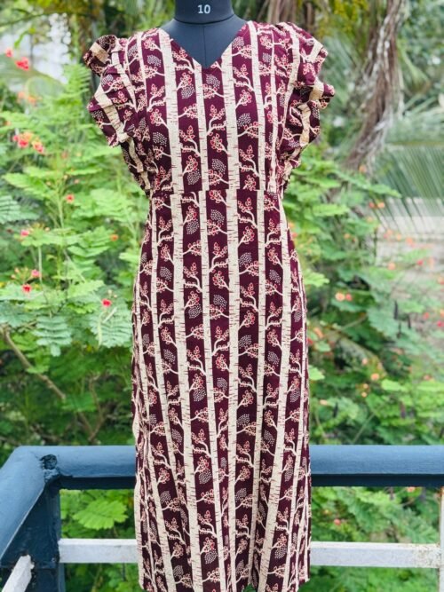 Ruffle Sleeve Feeding Frocks