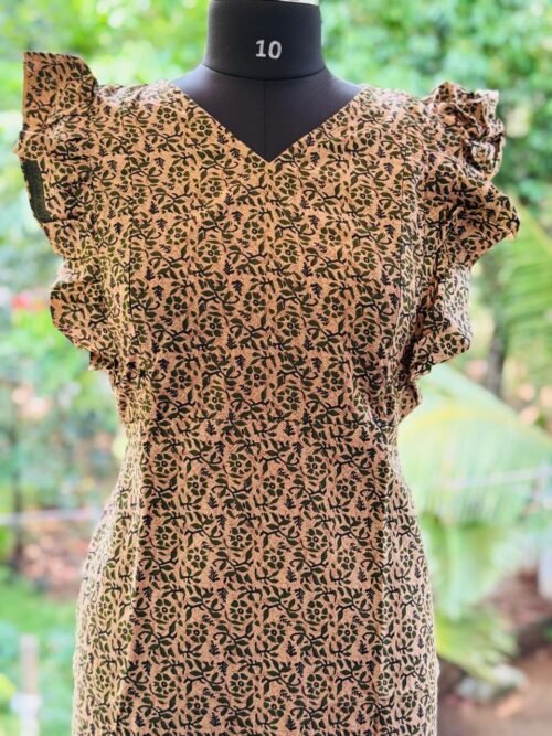 Ruffle Sleeve Frock