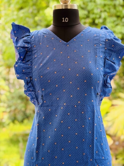 Rufflesleeve feedingfrock