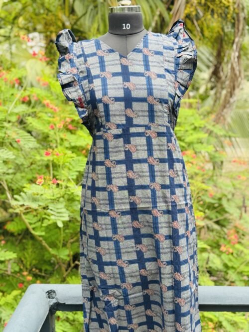 Rufflesleeve feedingfrock