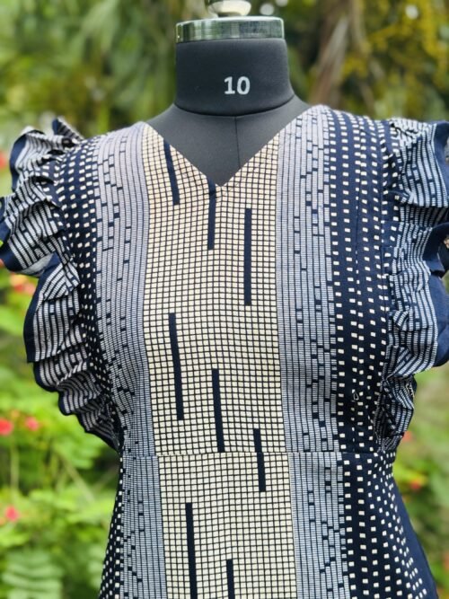Rufflesleeve feedingfrock