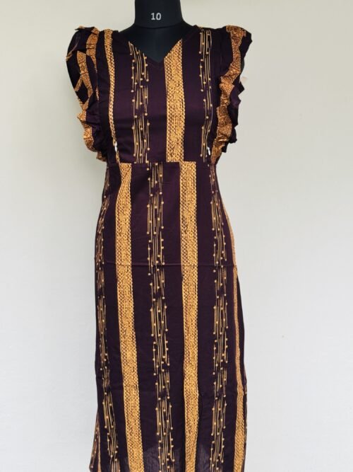Ruffle Sleeve Feeding Frocks