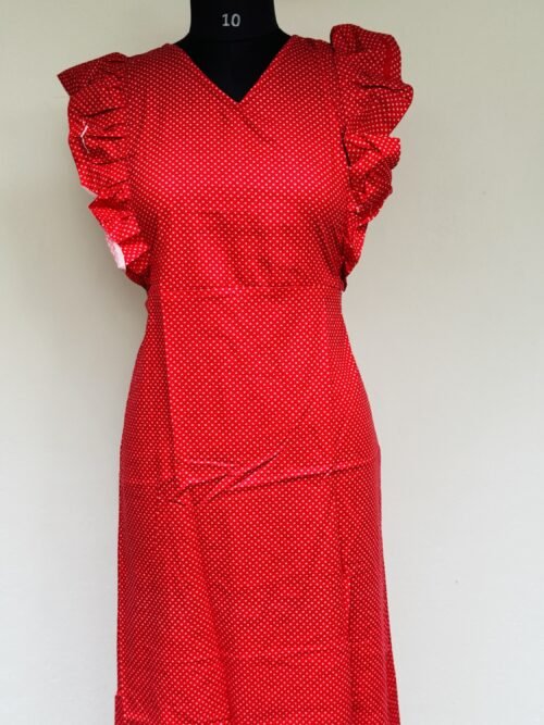 Rufflesleeve nonfeedingfrock