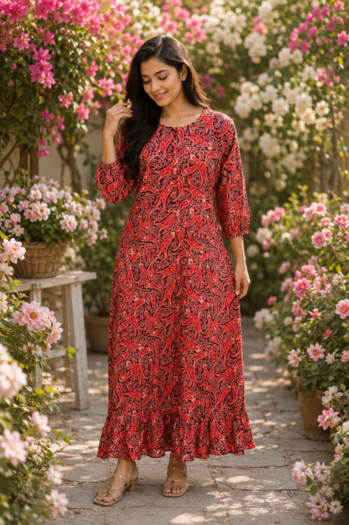 Full length frock