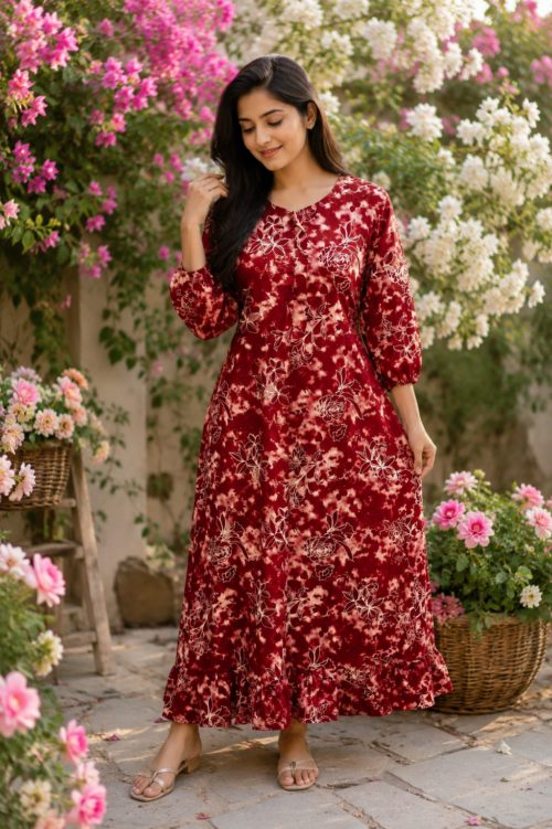 Full length frock