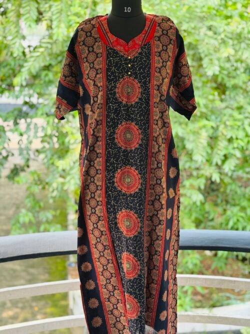 Ajrak nighty