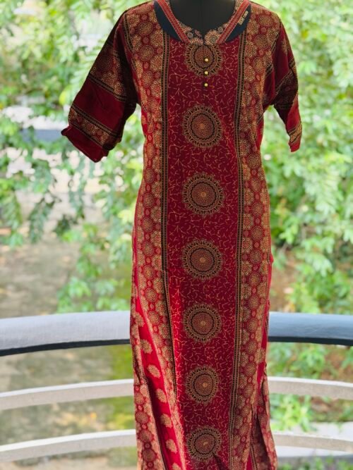 Ajrak nighty