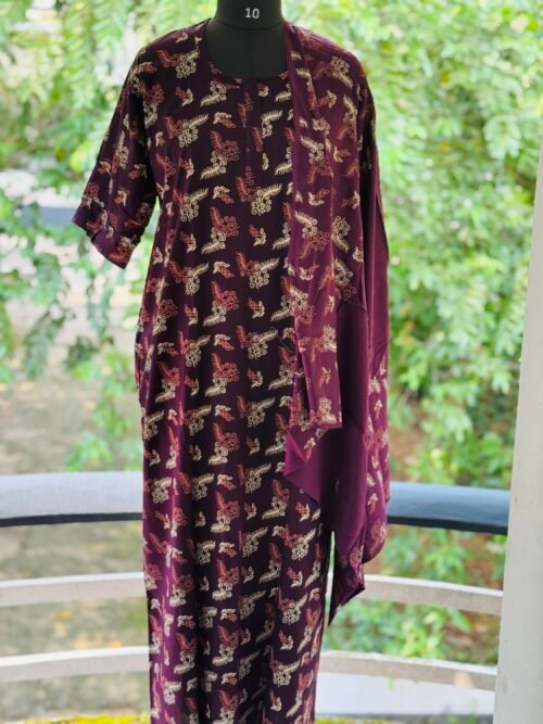 Nighty with dupatta