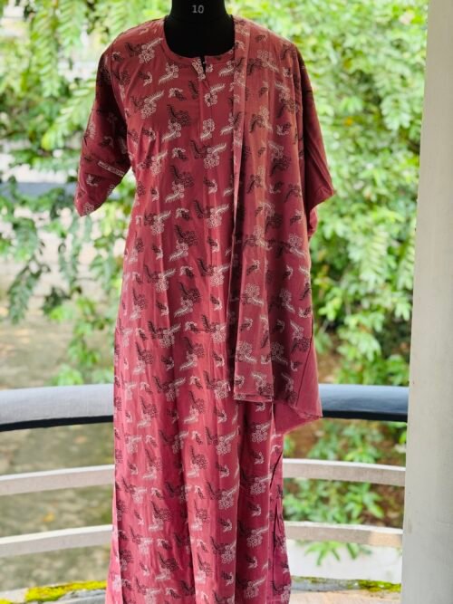 Nighty with dupatta
