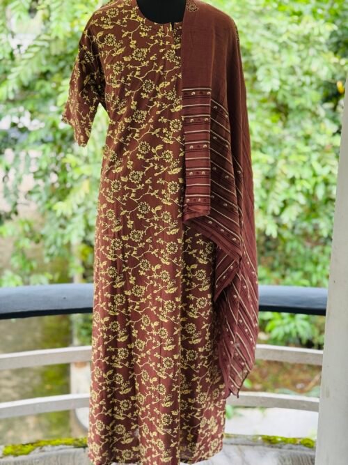 Nighty with dupatta
