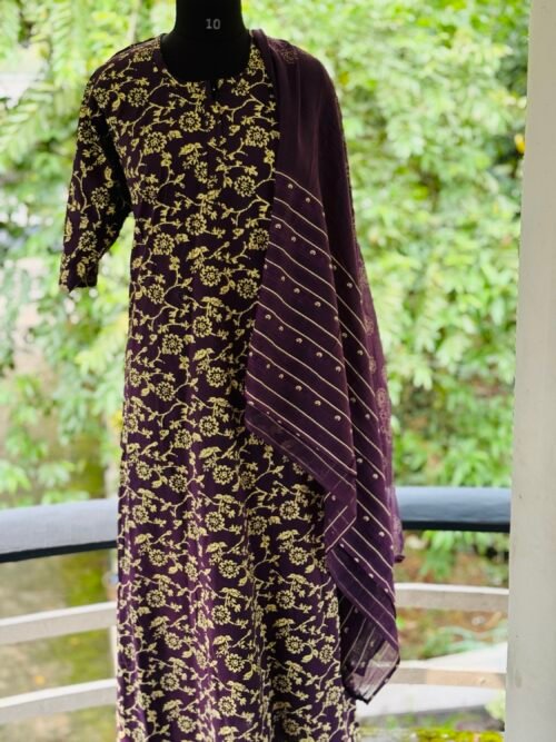 Nighty with dupatta