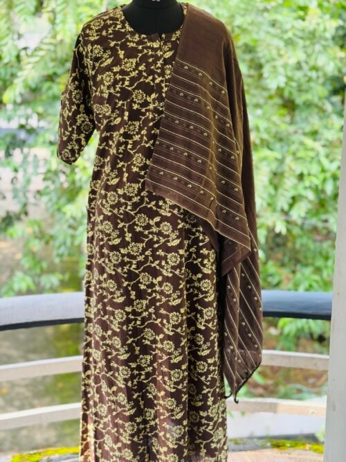 Nighty with dupatta