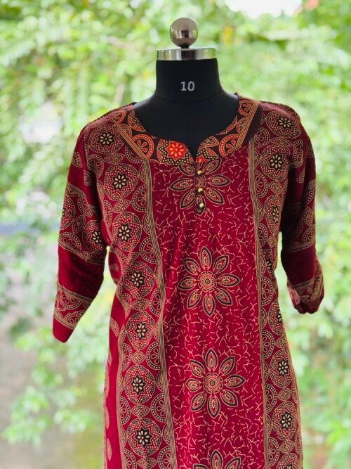 Ajrak nighty