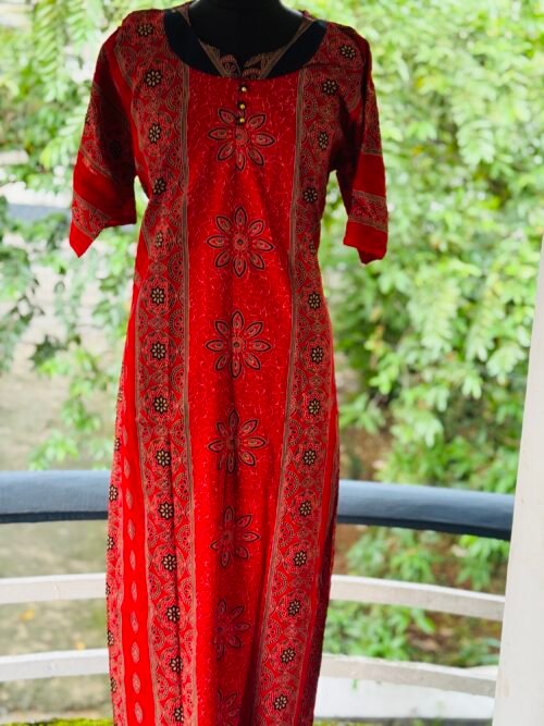 Ajrak nighty