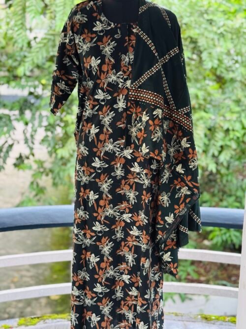 Nighty with dupatta