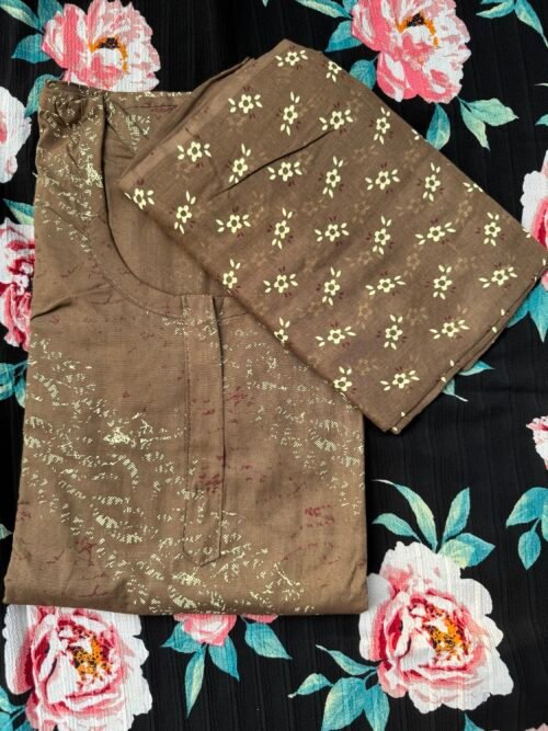 Nighty with dupatta