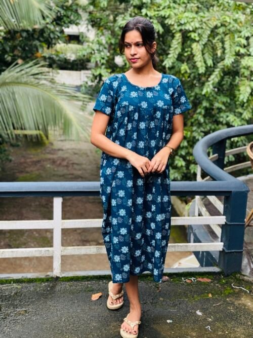 Nightfrock with sleeves