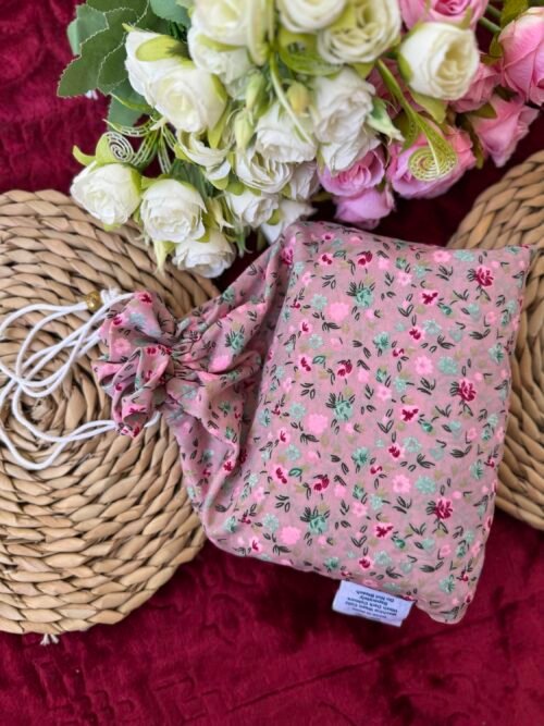 American crepe prayerdress with pouch