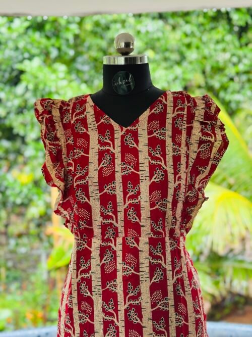 Rufflesleeve feedingfrock