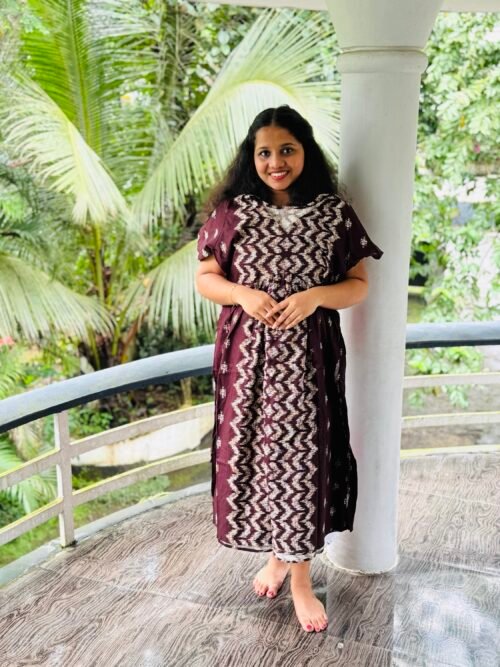 Non feeding aliacut frock