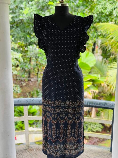 Rufflesleeve feedingfrock