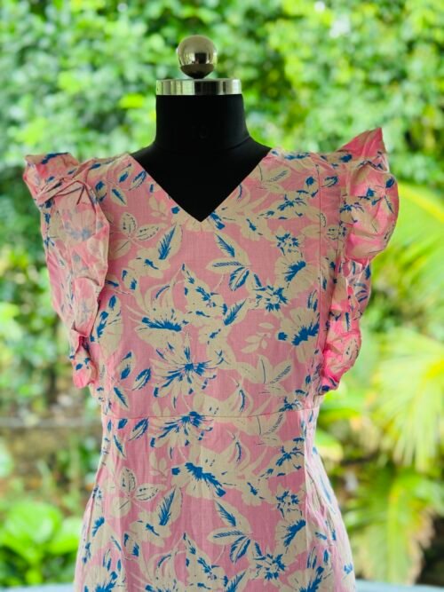 Rufflesleeve feedingfrock