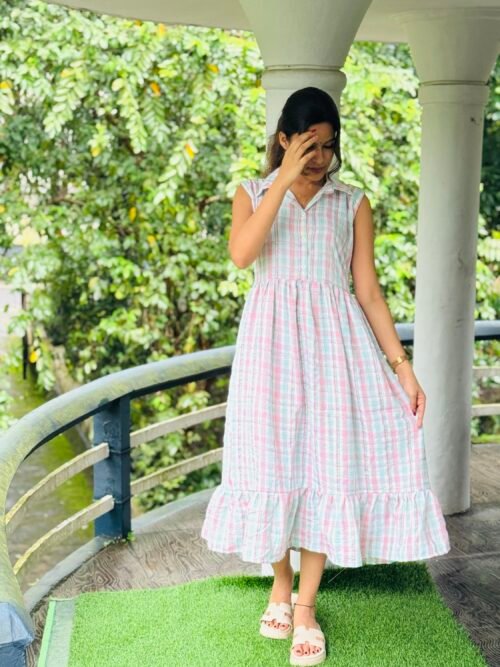 Popcorn Shirt dress