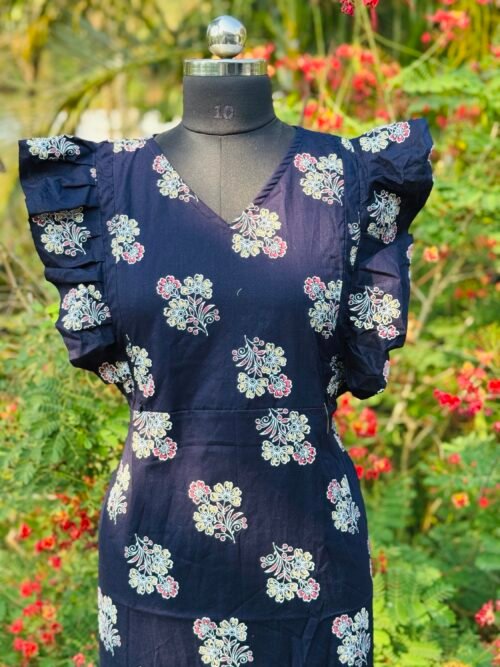 Rufflesleeve feedingfrock