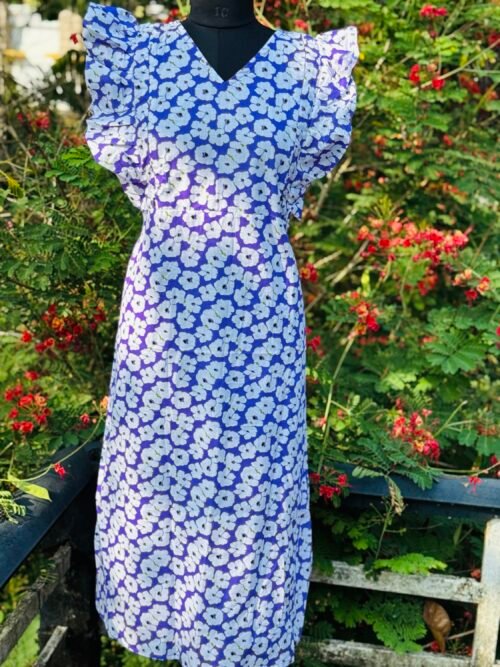 Rufflesleeve feedingfrock