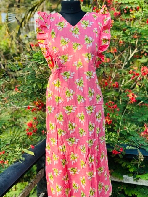 Rufglesleevefeedingfrock