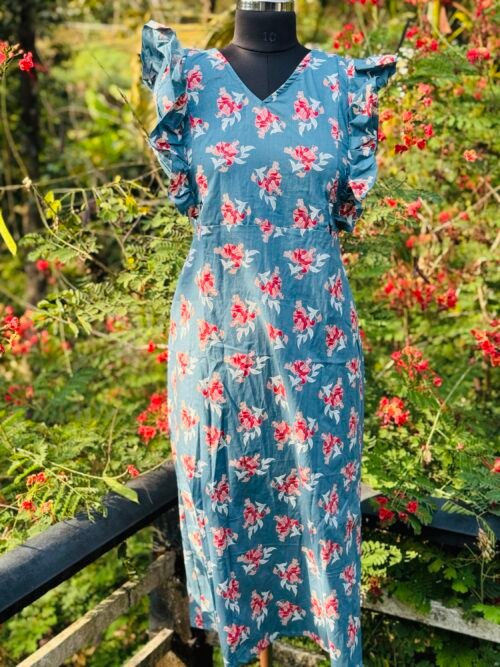 Rufflesleeve feedingfrock