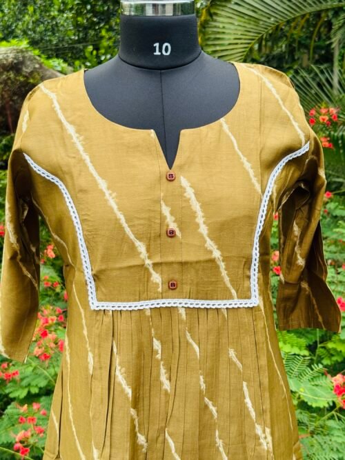 Muslin cotton kurthi