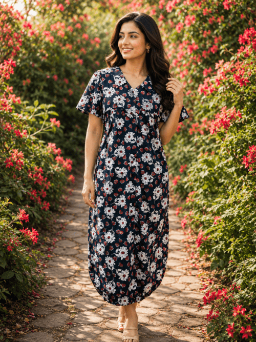 Full buttonfrock