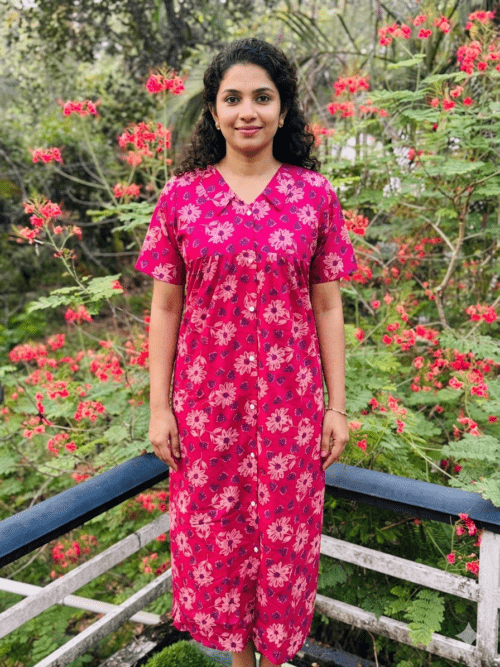 Full button frock