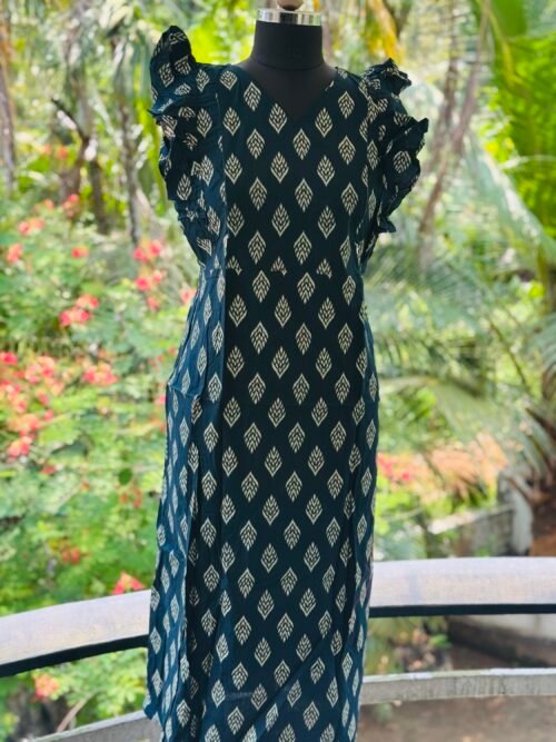 Rufflesleevefeedingfrock