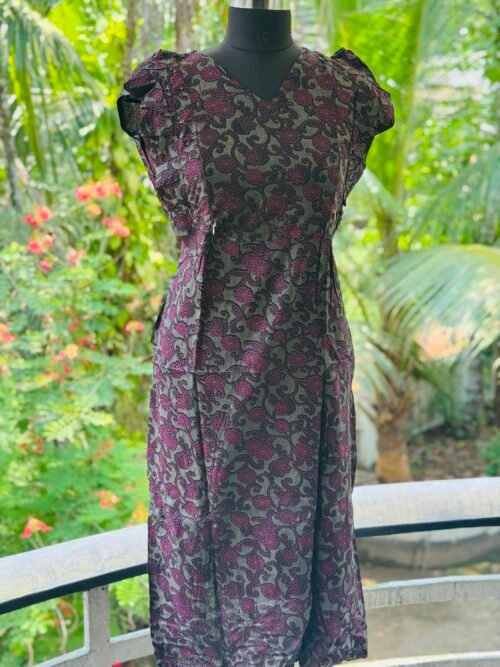 Rufflesleeve feedingfrock