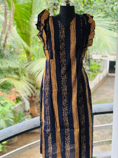 Rufflesleeve feefingfrock