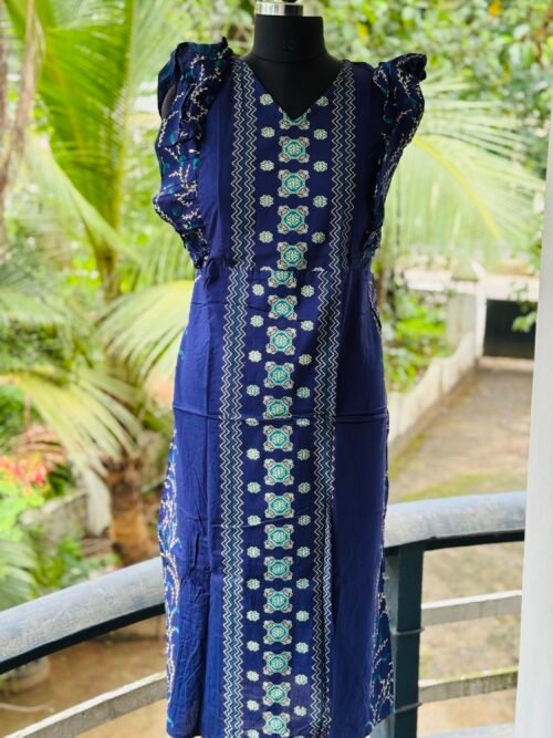 Rufflesleeve feedingfrock