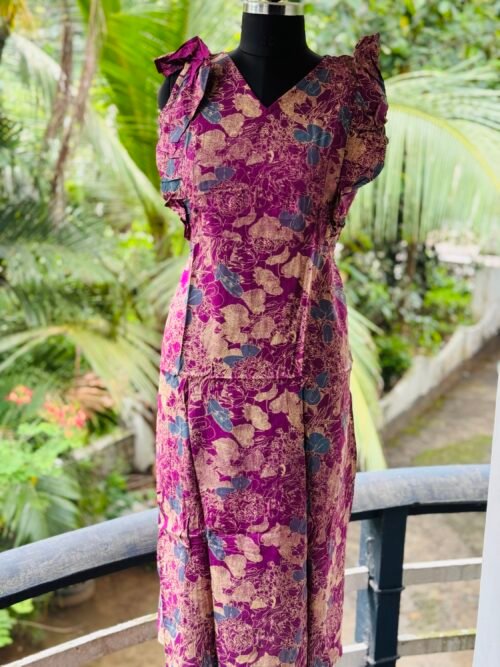 Rufflesleeve feedingfrock