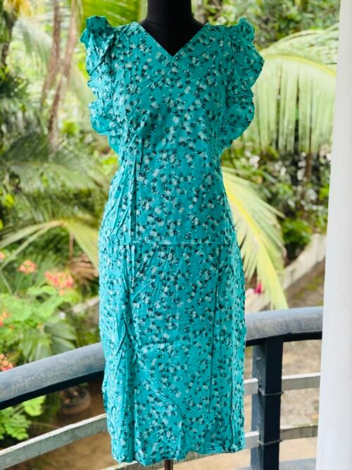 Rufflesleeve feeding frock