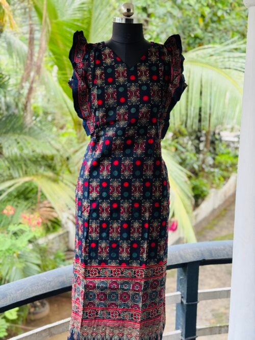 Rufflesleeve feedingfrock