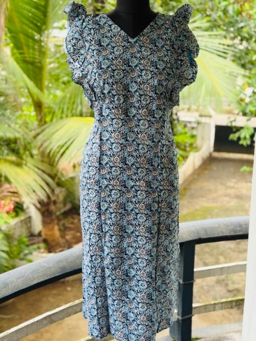 Rufflesleeve feedingfrock