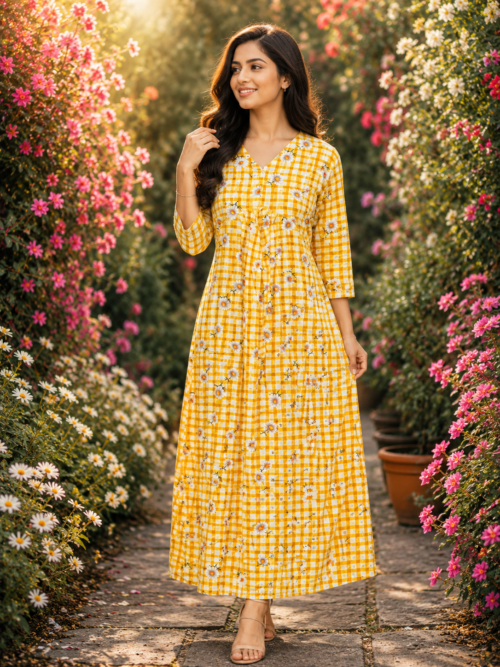 Fulllength aliacutfeedingfrock