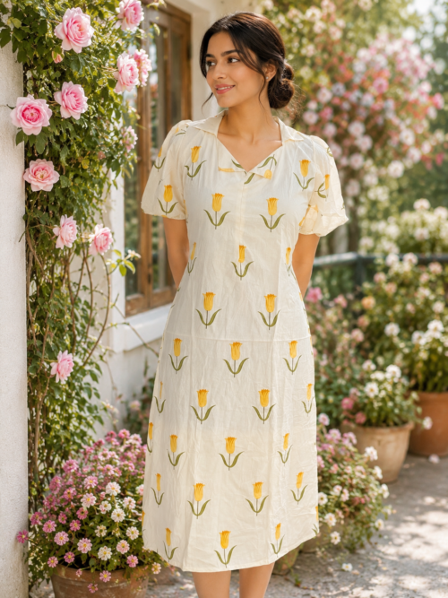 Cordcollarfrock