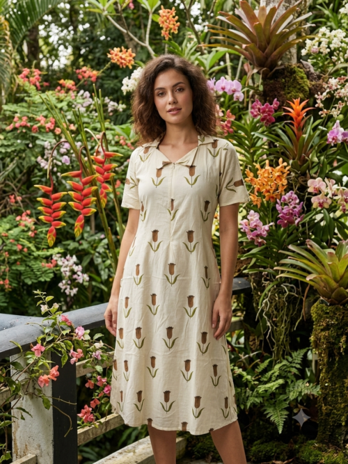 Cordcollarfrock