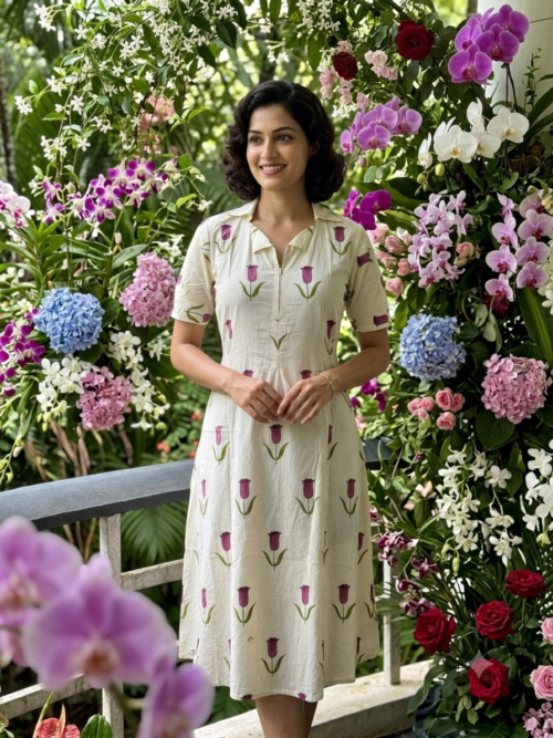 Cordcollarfrock
