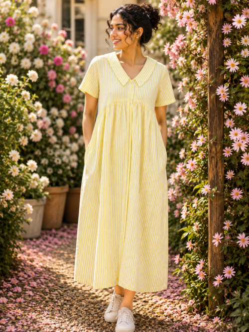 Full button frock