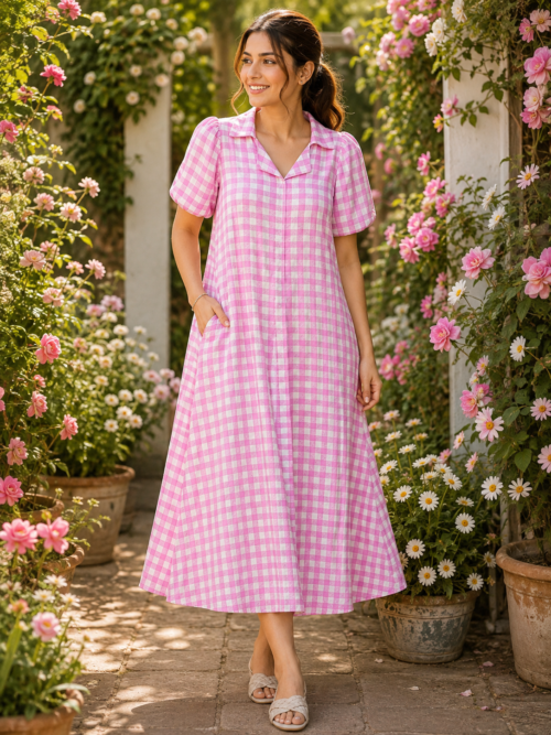 Cordcoller frock