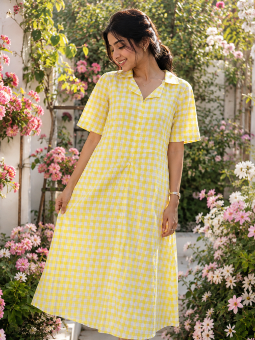 Cordcoller frock