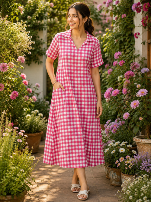 Cordcollarfrock